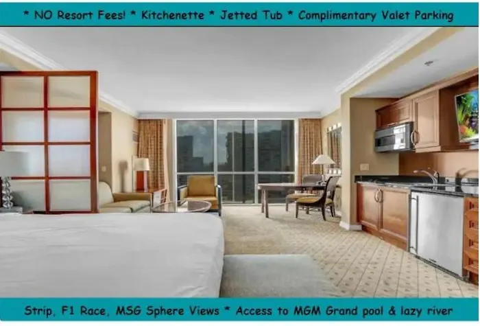 Signature Mgm Suite With Strip And Sphere View
