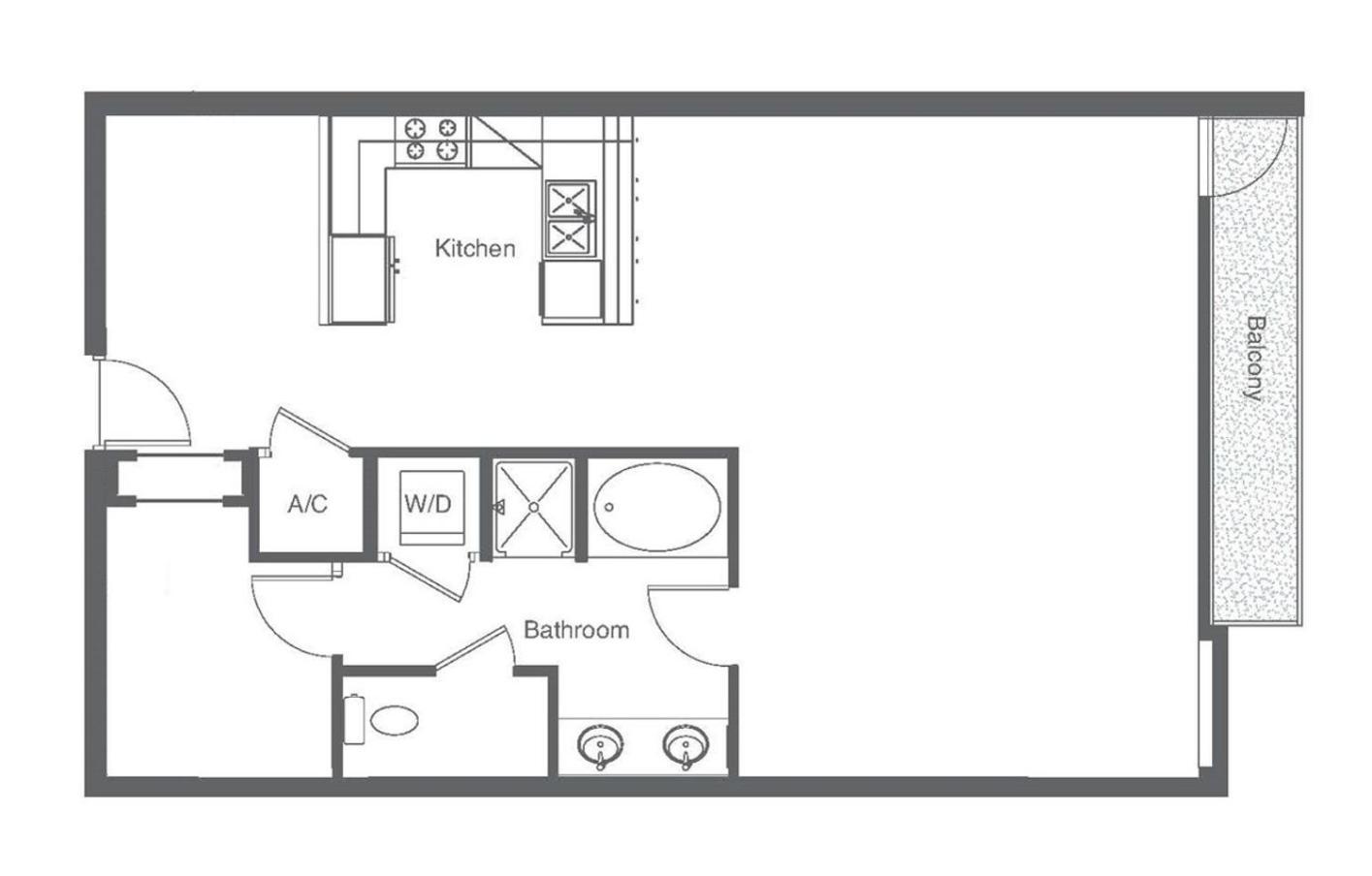Сasa de vacaciones Balcony Luxury High Rise Downtown Fremont Casinos *