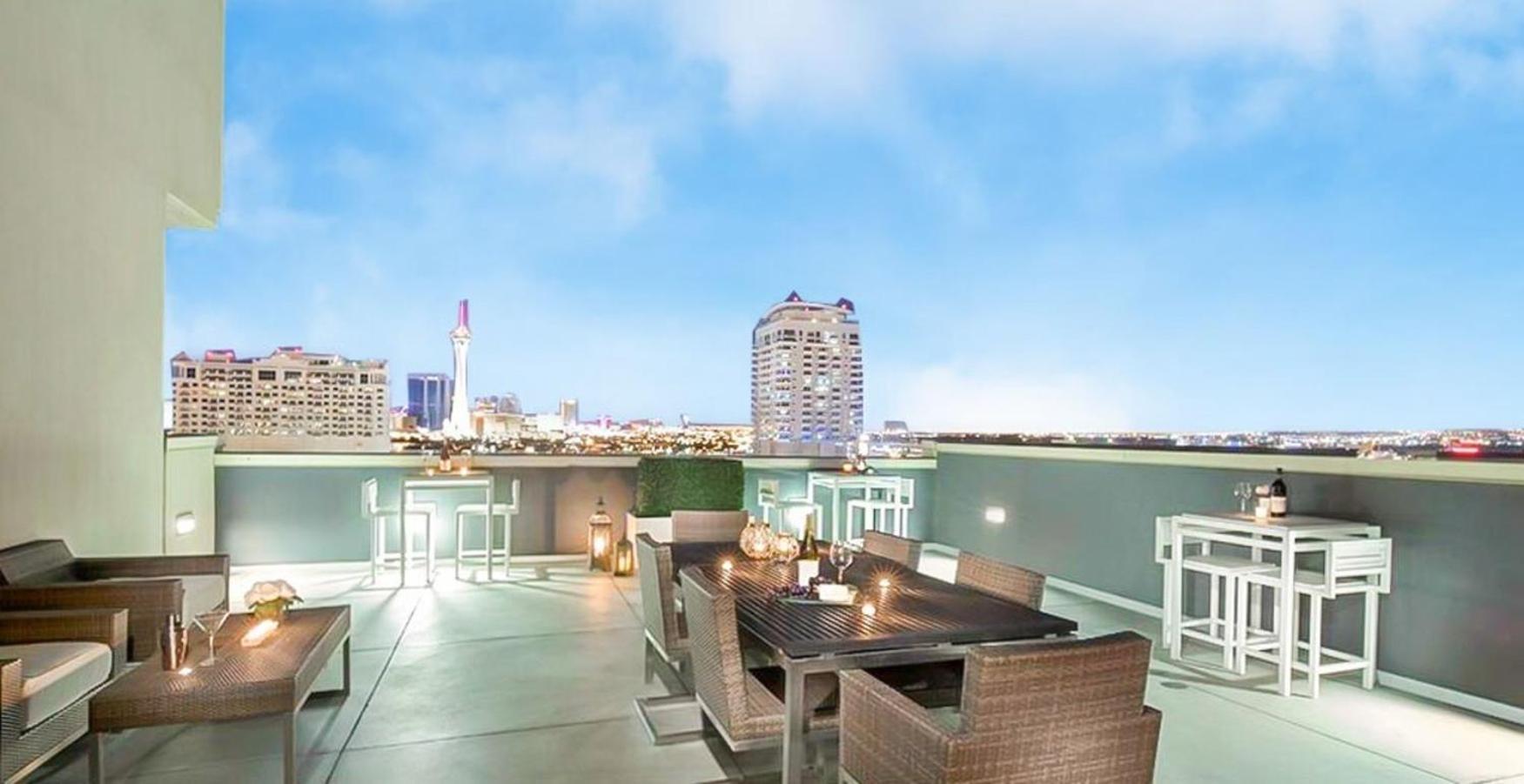 Сasa de vacaciones Balcony Luxury High Rise Downtown Fremont Casinos *
