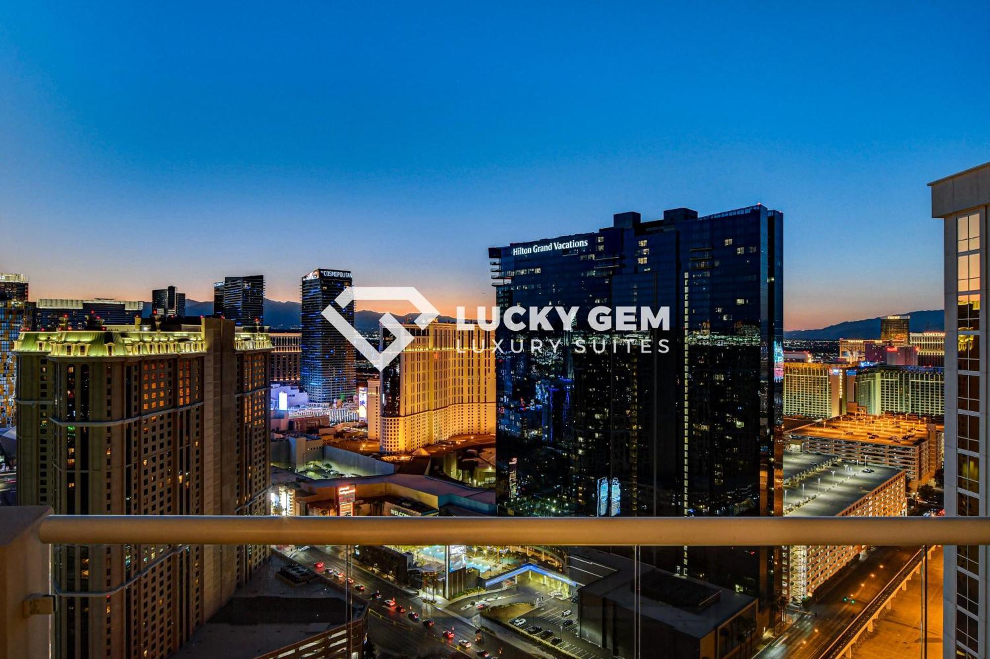 Lucky Gem Penthouse & Luxury At Signature Resort, Balcony Strip View 3505 Las Vegas