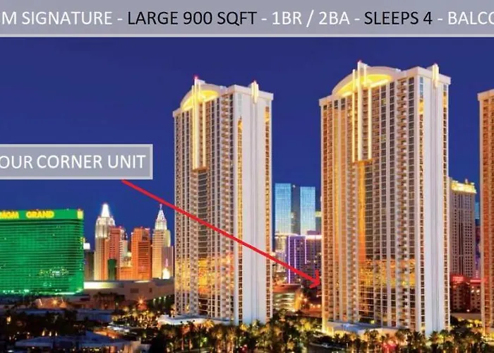 Mgm Signature Large Corner Balcony #4F7