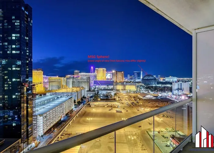 Mgm Signature-08-801 1Br2Ba F1 Strip View Balcony