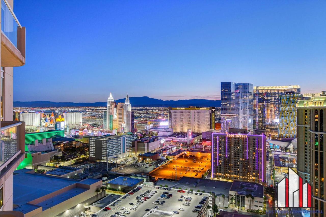 Mgm Signature-33-705 F1 Track & Strip View Balcony * Las Vegas