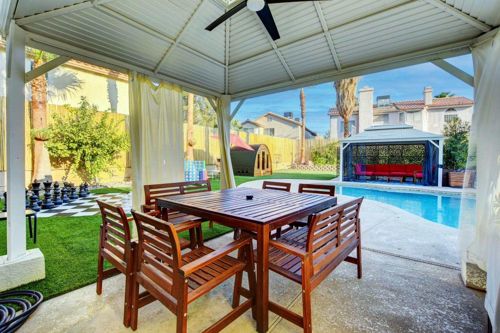 Buddha Play Modern With Pool & Sauna Near Vegas Strip Сasa de vacaciones