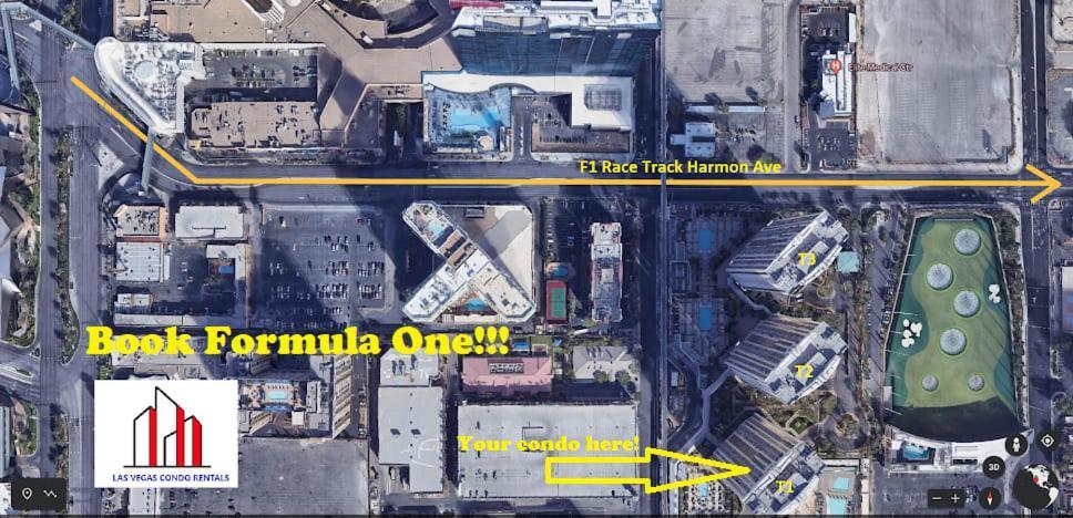 Mgm Signature-29-607 F1 Track & Strip View Balcony * Las Vegas