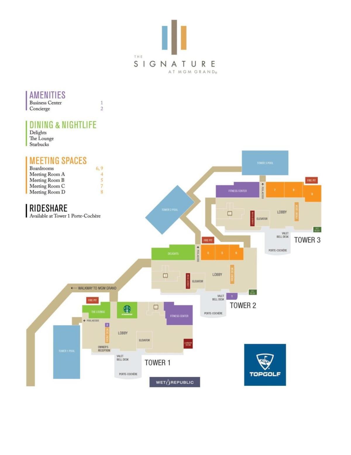 Mgm Signature-19-802 1br 2ba F1 Pits View Balcony * Las Vegas