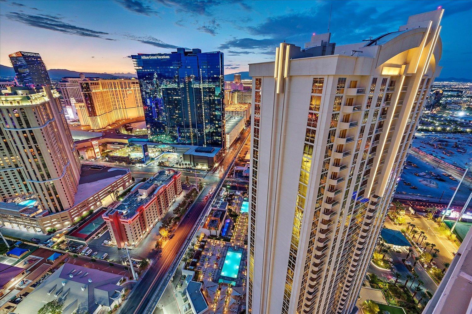 Signature Mgm 38th Floor Penthouse Lux+ Balony Strip View + No Fee Hotel 5*