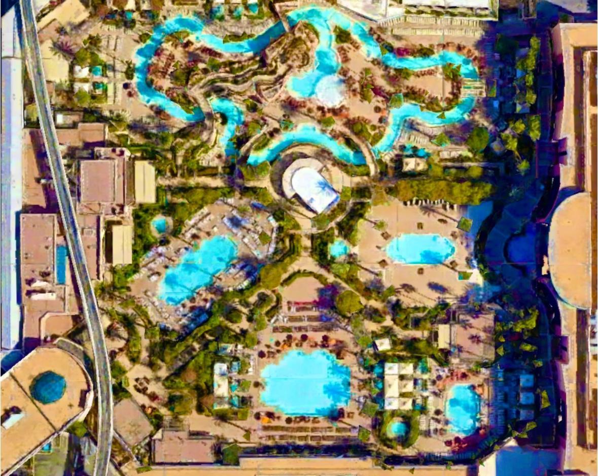 Apartahotel Panorama Vista Suite- 1br 2ba, Full Kitchen, Strip View, Balcony, Corner Unit Las Vegas