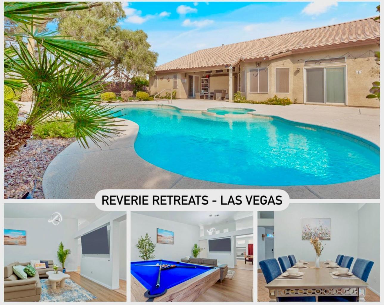 Vegas Retreats Pool, Arcade, Fun, 10min From Airport And The Strip Сasa de vacaciones