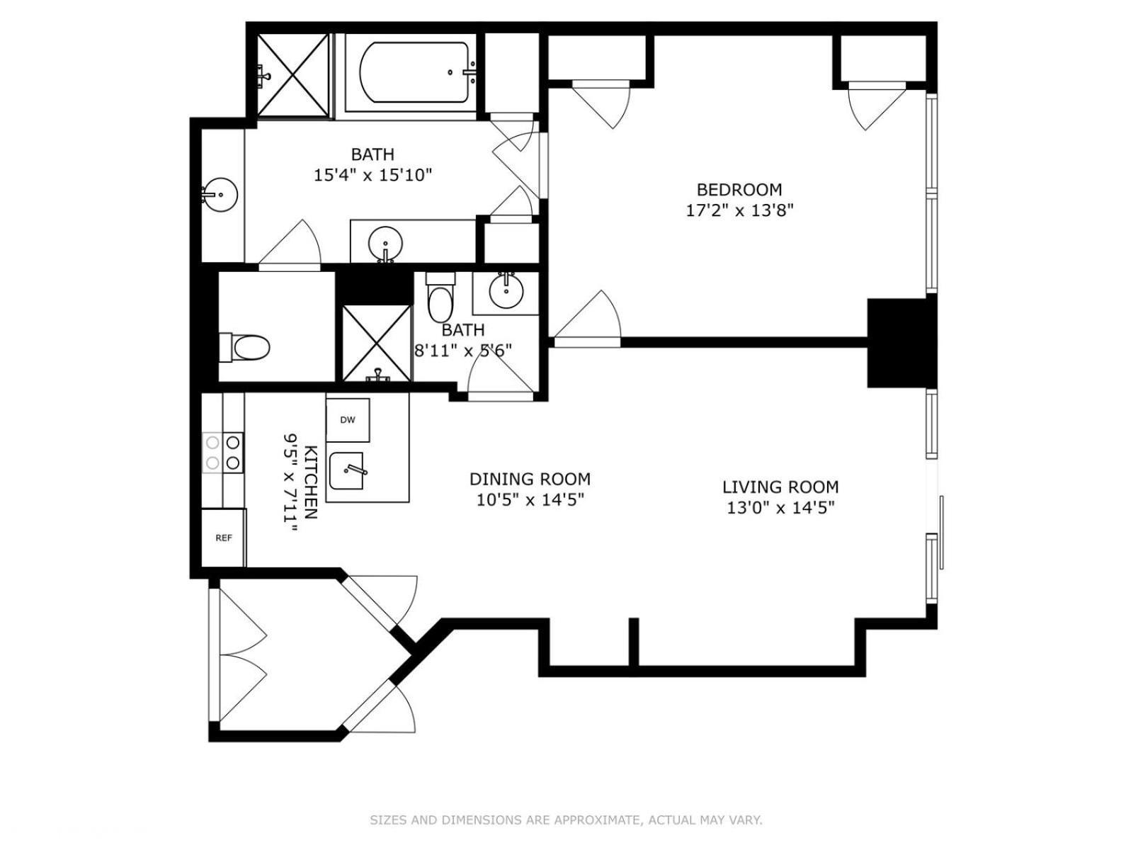 Apartahotel Lady Luck's Vista - Private Balcony - Full Kitchen - Two Full Baths - Jetted Tub - Full Mgm Grand Access W No Fee At Mgm Signature Las Vegas