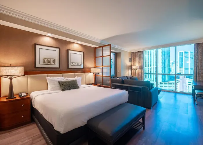 No Resort Fee Strip View Suite + Free Valet + Pool