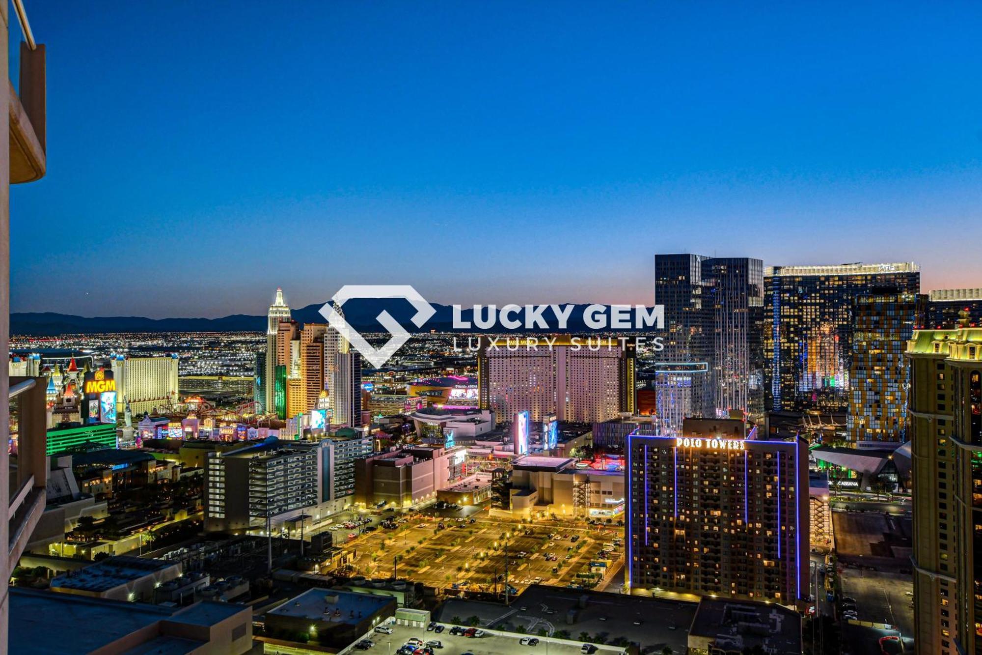 Lucky Gem Penthouse & Luxury At Signature Resort, Balcony Strip View 3505 Hotel Las Vegas